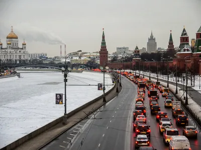 Утренние виды Москвы: красочные фото