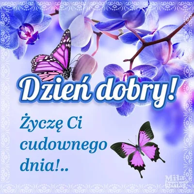 Утренние картинки на тему Доброе утро по-польски в высоком разрешении
