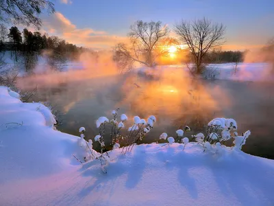 Фото природы зимой: выберите формат для скачивания