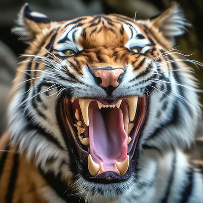 Фотография тигра с возможностью скачать в формате webp и выбором размера
