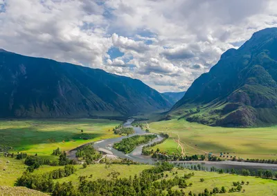 Долина реки чулышман  фото