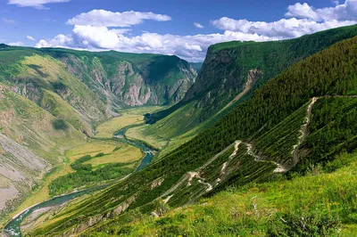 Удивительные пейзажи Долины реки Чулышман: полное HD разрешение