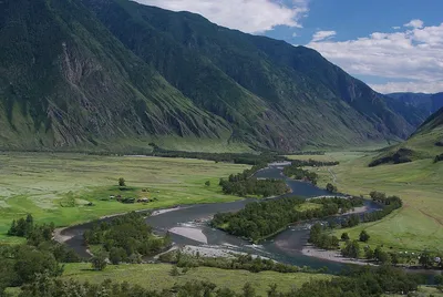 4K фото Долины реки Чулышман для истинных ценителей качества.