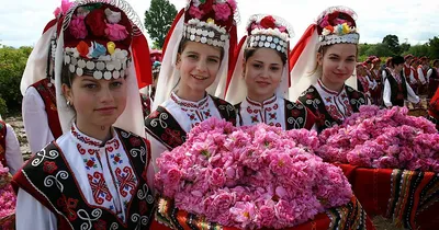 Фотография долины роз в Болгарии: скачать в jpg