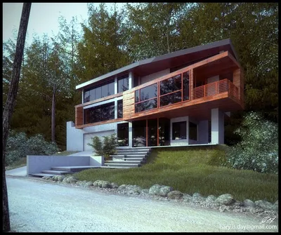 Фоновое изображение дома из фильма Сумерки в формате WebP