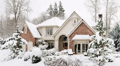 Сказочные моменты зимы: Изображение дома в любом формате