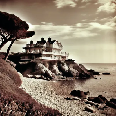 Лучшее место для романтического отдыха: домик у моря (фото)