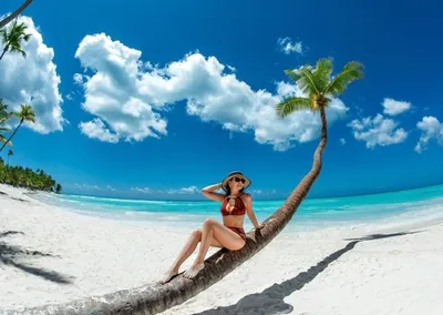 Изображения пляжей Доминиканы в Full HD