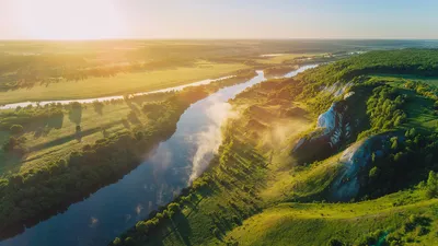 Фотографии Дона реки с прекрасной природой