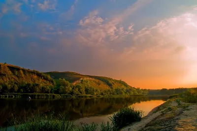 Фото реки Дон в HD качестве: наслаждайтесь яркими цветами