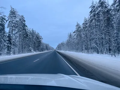 Зимние дороги: фотография высокого качества (jpg)