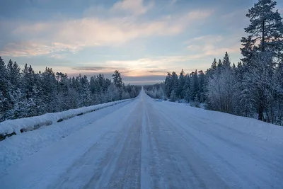 Под ледяным покровом: Фото дорог зимой
