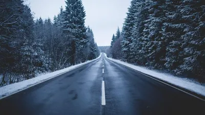 Фото зимних дорог: Коллекция впечатлений