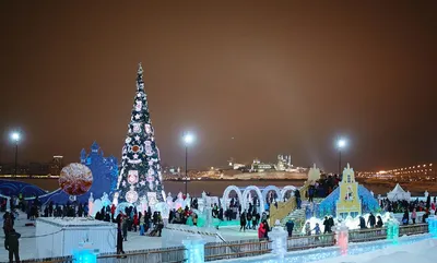 Магия зимнего света: Фотографии достопримечательностей Казани