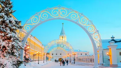 Зимние пейзажи Казани: Фото культурных символов города