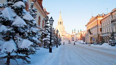 Зимние акценты: Фотографии казанских достопримечательностей в новом ракурсе
