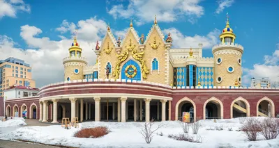 Зимний фоторепортаж: Фотографии архитектурных шедевров Казани