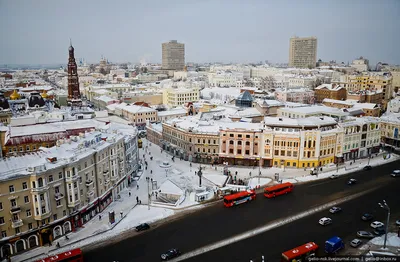 Зимние впечатления от Казани: Фотографии культурных объектов