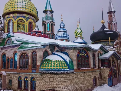 Фотографии казанских зимних чудес: Пленительные изображения культурных объектов