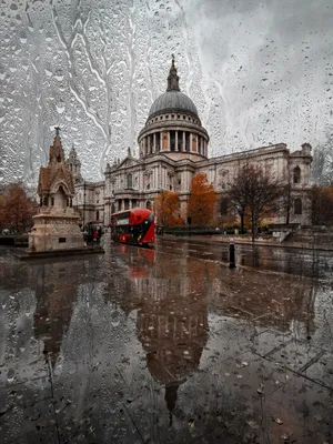 Дождь в лондоне  фото