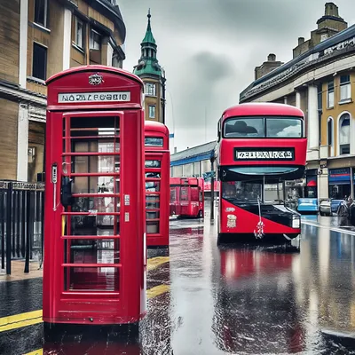 Пленительная влажность: Лондон под дождем