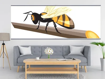 Арт-фото древесных пчел