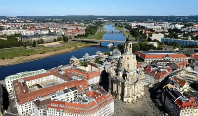 Фотографии Дрездена в зимних тонах: выберите формат изображения