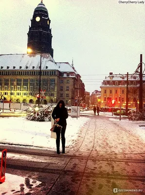 Фотографии зимы в Дрездене: выберите картину и формат для скачивания