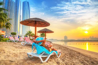 Удивительные виды Дубай пляжа на фото