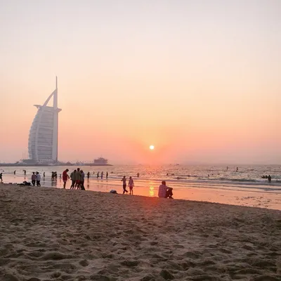 Фотоальбом с невероятными видами Дубайского пляжа