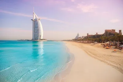 Фотоальбом с невероятными пейзажами Дубайского пляжа