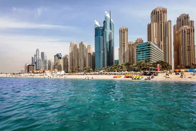 Фотоальбом с захватывающими пейзажами Дубайского пляжа