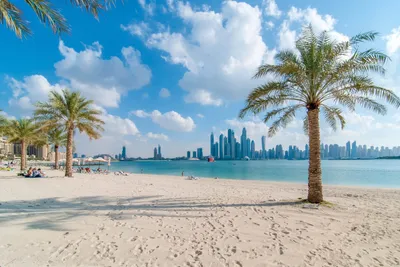 Фото Дубайского пляжа в Full HD качестве