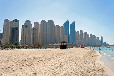 Фотки пляжа в Дубае на 2024 год