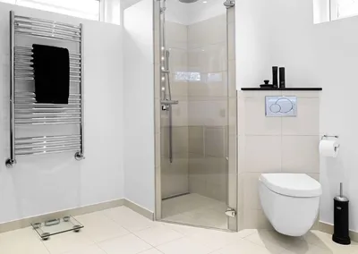 Фото душа в ванной без душевой кабины для ванной комнаты - изображение