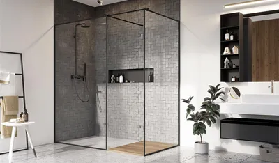 Уникальное решение для ванной: душ без душевой кабины