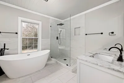 Скачать бесплатно фотографии ванной комнаты без душевой кабины