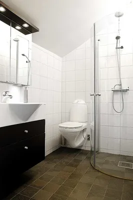 Вдохновение для ванной комнаты: душ вместо ванны