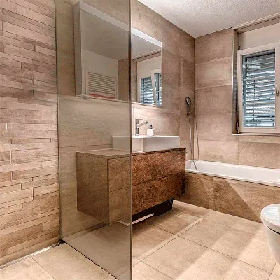 Ванная комната с душем: фото идеи для ремонта