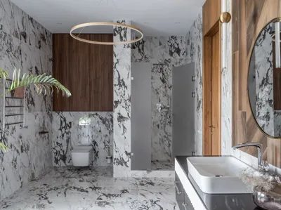 Стильные ванные комнаты с душем вместо ванны: фото примеры