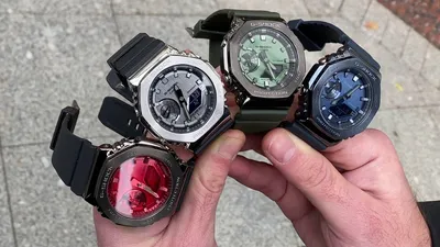 Коллекция рисунков часов G-Shock в высоком разрешении