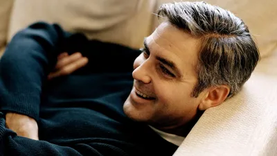 Изображения Джорджа Клуни на съемочной площадке