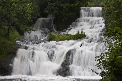 Скачать фото Джуринского водопада в хорошем качестве