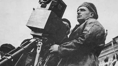 Фотка Дзиги Вертова, которая стала символом его кинематографического наследия