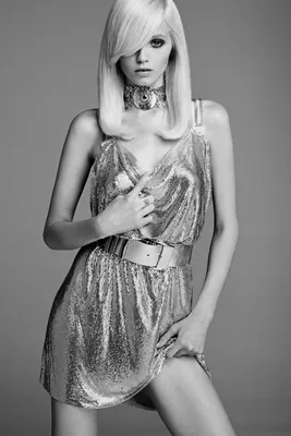 Эбби Ли Кершоу: фото модели в черно-белом формате