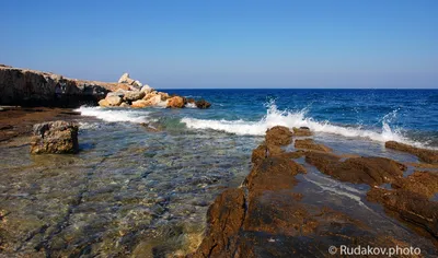 Изумительные рисунки природы Эгейского моря в арт-стиле