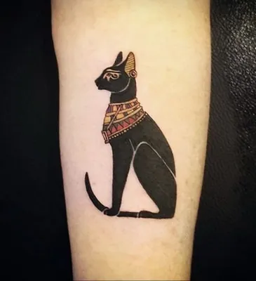 Египетская кошка тату  фото