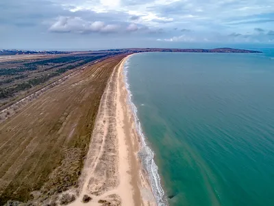 Картинка с прекрасным морским пейзажем - Ейск и Азовское море