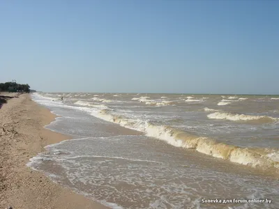 Иллюстрации и фотографии пейзажей Ейского Азовского моря