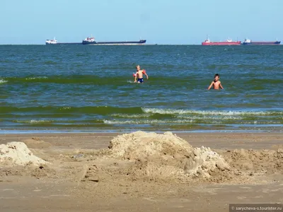 Фотографии 2024 года с изображением побережья Азовского моря